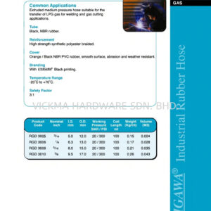 UNIGAWA LPG HOSE